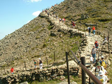 Der Weg zur Schneekoppe