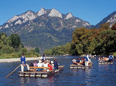 Flossfahrt auf dem Dunajec