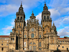 Kathedrale in Santiago de Compostela