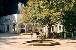 Trinkhalle in Iwonicz Zdrój